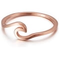 thumbnail image 1 of GHSDFBB Stainless Steel Ocean Sea Wave Vacation Holiday Promise Statement Ring, 1 of 1