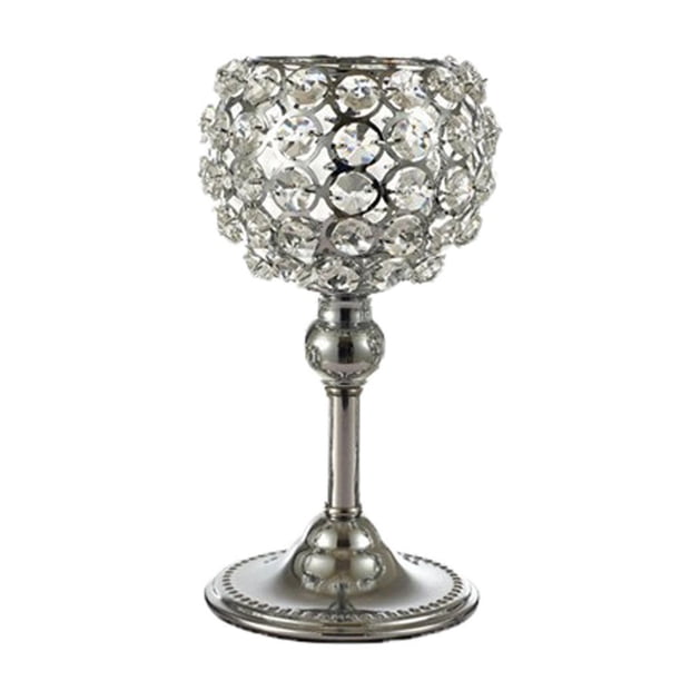 Candelabros Votivos de de Cristal de Decoración para hogar para Sala de Comedor Inauguración de 15cm 20cm 25cm 30cm 35cm