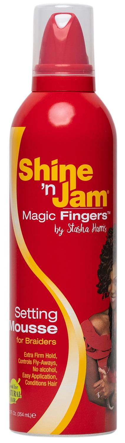 Shine n Jam Magic Fingers Setting Mousse for Braiders