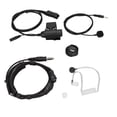 thumbnail image 3 of Adaptador de sistema de auriculares PTT U94 Bling Bling Negro para MOTOROLA XiR P6600 P6620 DP2400 MTP3250 DEP550, 3 of 12