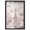Black Frame, variant on Raining Petals in Paris Shadowbox Print Glam Wall Decor by Art Remedy, White Frame, 10 x 15
