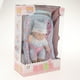 thumbnail image 3 of Muñeca recién nacida con ojos abiertos, cuerpo completo de vinilo suave de , recién nacidas con accesorios de cuna, juguete Yotijar  Muñeca de juguetes de 12 pulgadas, 3 of 10