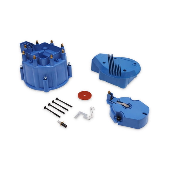 8-Cylinder HEI Super Cap  Rotor Kit - Blue