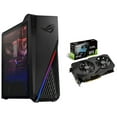 thumbnail image 1 of ASUS ROG G15CE-B11 Gaming & Entertainment Desktop PC (Intel i7-11700KF 8-Core, GeForce RTX 2060, 16GB RAM, 1TB PCIe SSD + 3TB HDD (3.5), Wifi, USB 3.2, HDMI, Bluetooth, Display Port, Win 11 Pro), 1 of 6