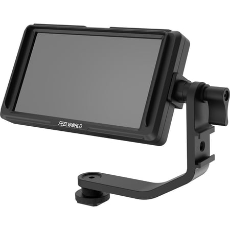 UPC: 0815206024664 | FeelWorld F5 5.0  Full HD HDMI On-Camera Monitor with 4K Support and Tilt Arm
