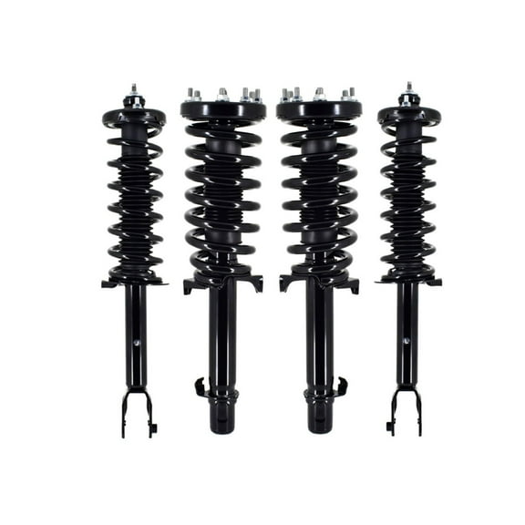 Set 4 Front-Rear Quick Complete Strut-Coil Spring For 2010 2011 Honda Accord Crosstour AWD