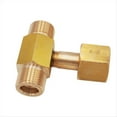 thumbnail image 5 of W21.8-14 Botella de Tanque de CO2 Conexión en T Roscada de Latón Conector de 3 Vías Adaptador de Llenado de Carga para Acuario de Cerveza, 5 of 5