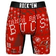 thumbnail image 2 of Men's Rock Em Socks Tampa Bay Buccaneers Holiday Tacky Sweater Underwear and Crew Socks Combo Pack, 2 of 3