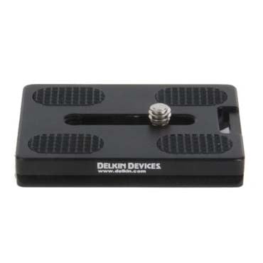 Plated Gecko - Delkin Fat Gecko Quick Release Plate DDMOUNT-AC-QRKLS-P