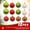 grinch christmas decorations_#53, variant on 12pcs Xmas Tree Ball Ornaments Set, 2.36"/6cm Shatterproof Red & Green Hanging Balls for Christmas Decoration, Holiday Party Supplies