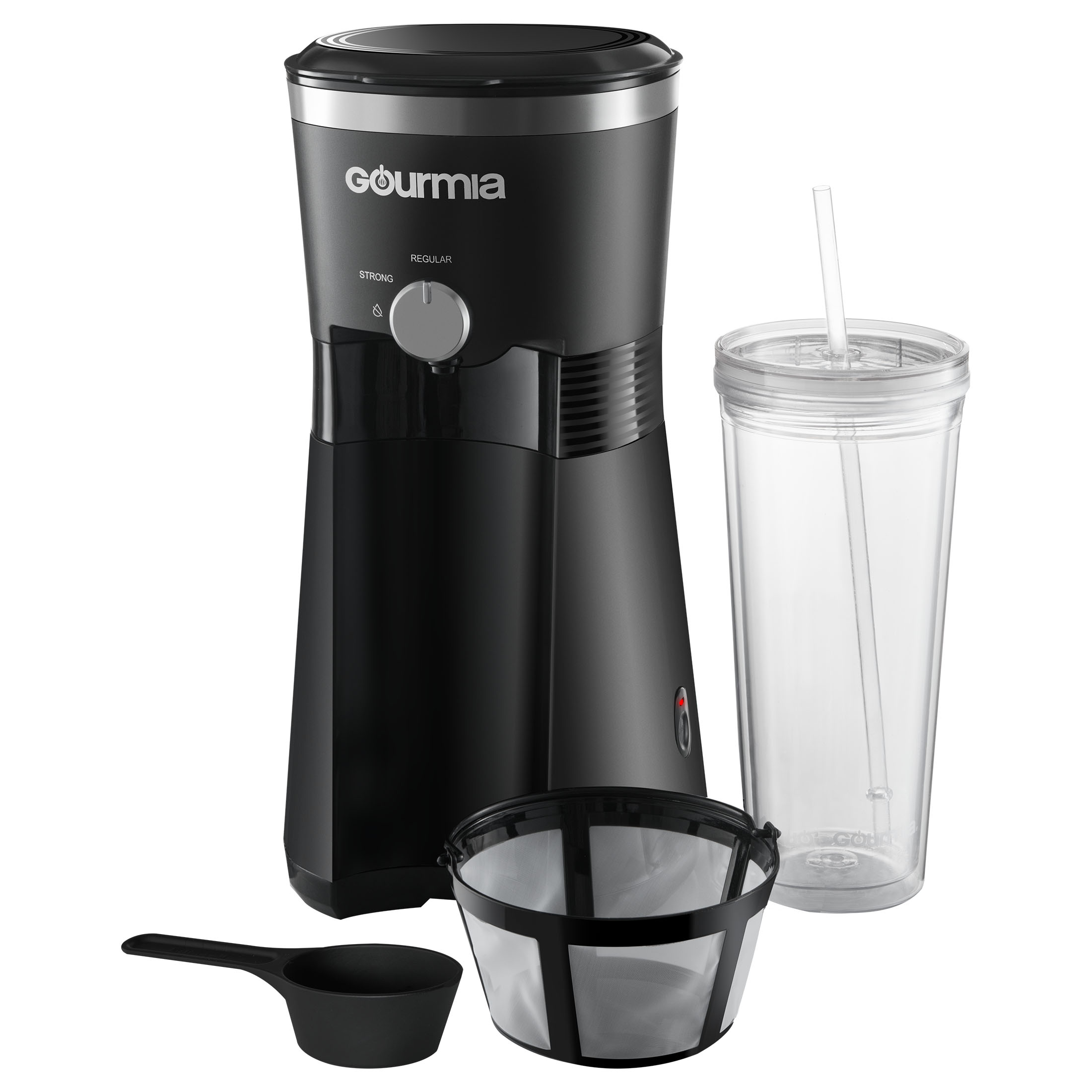 Gourmia Iced Coffee Maker with 25 fl oz. Reusable Tumbler, Black - image 5 of 7