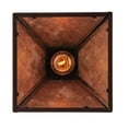 thumbnail image 2 of 8'Sq Simple Mission Pendant, Rust/Silver Mica - 144760, 2 of 7