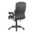 thumbnail image 7 of Adjustable Height Office Chair with Padded Arm Grey and Black, 7 of 7