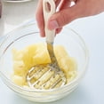 thumbnail image 5 of Manual Potato Masher, Multifunctional Potato Ricer Masher Kitchen Tool Fruit Cutter Crusher for Potato Banana Bread Bean Fruits, 5 of 7