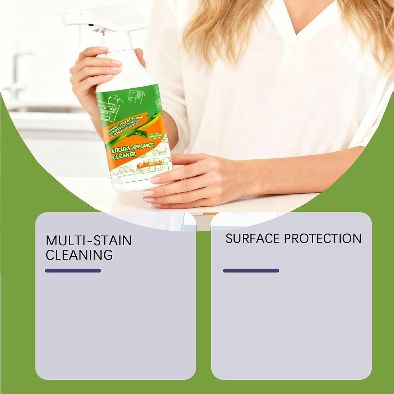 Fly Cleanse Spray，Effective Multi-Purpose Cleaner for Kitchen， Natural Enzyme Formula for Hold,Oven,Stove,Range Hood