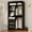 Black, variant on iSunirm 36" Free Standing Walk-in Closet System with 3 Wooden Drawers, Closet Organizer System with Hanging Rods and Storage Shelves, Heavy Duty Closet for Bedroom, 36"L x 16"W x 80"H, White