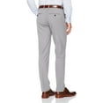 thumbnail image 2 of Men's J.M. Haggar Premium Slim-Fit 4-Way Stretch Flat-Front Dress Pants Color: Light Gray Size: 32X30, 2 of 4