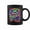 Black, variant on TieDye Frog Peace Sign Hippie Coffee Mugs