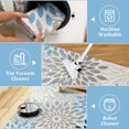 thumbnail image 4 of Tzou Floral Modern Area Rug for Bedroom Living Room Kitchen, Anti-Slip, Non-Shedding, 4 of 8