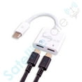 thumbnail image 4 of Adaptateur Chargeur Universel USB Type-C vers USB Type-C à 2 Ports Convertisseur Mâle vers Femelle, 4 of 5