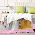 thumbnail image 5 of Custom Blanket with Picture Text, Picture Blankets Customized Blanket with Photos, Personalized Mothers Day Birthday Gifts Love You Forever Blanket for Mom Dad Friends Family Blankets, 5 of 5