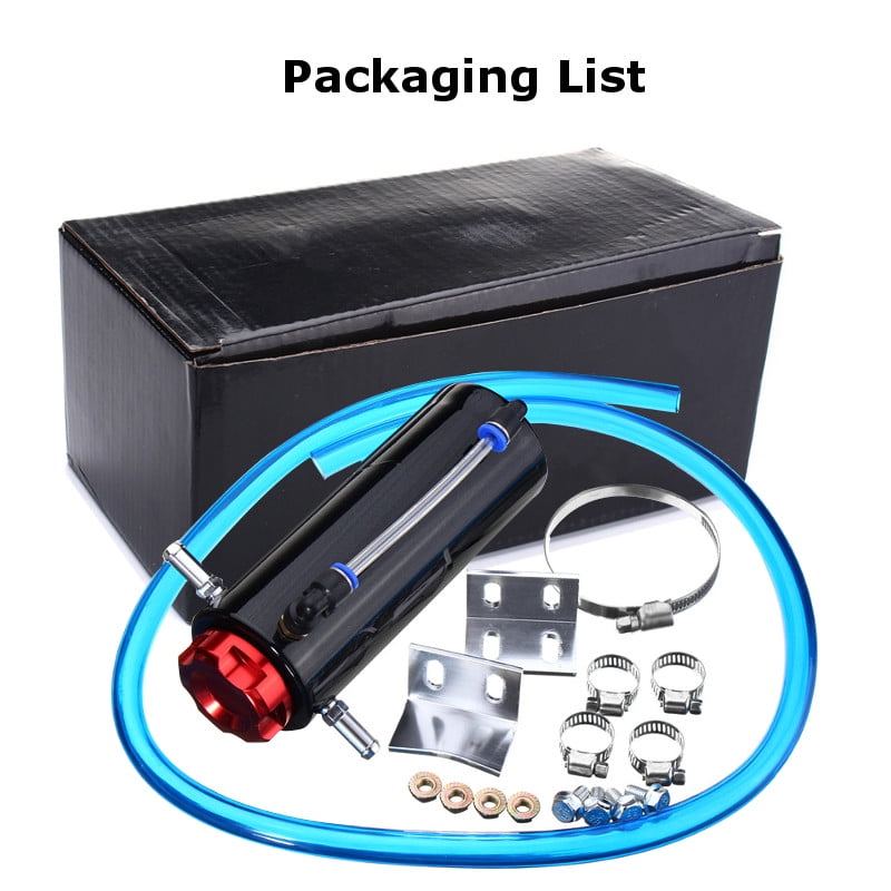 Engine Oil Reservoir Catch Can Tank Kit oilcatchtank Breather Waste Oil