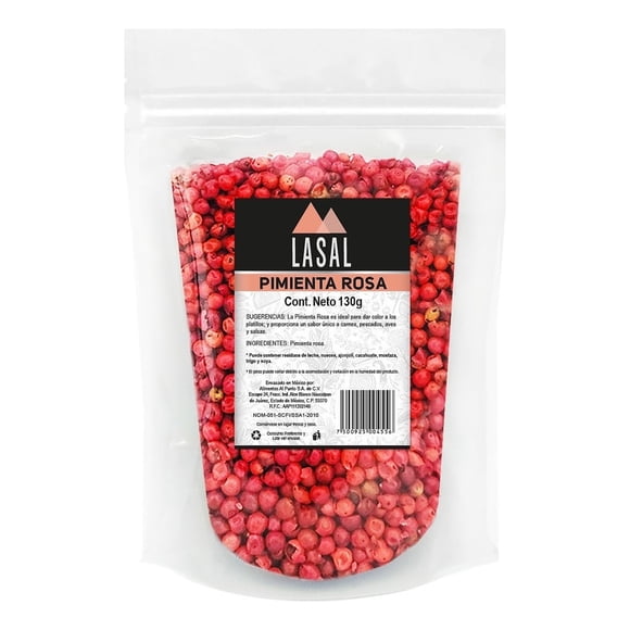 Pimienta Rosa 130 Gramos Bolsa Resellable