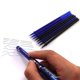 thumbnail image 4 of Juego de varillas de recarga de bolígrafo de Gel borrable, mango lavable, 100mm, tinta azul y negra, papelería para oficina y escuela, 20/0,5 piezas, 4 of 4
