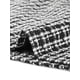 thumbnail image 5 of Vestido sin mangas a cuadros de tweed vintage con bolsillos delanteros y botones con cuello en V para mujer Negro S, 5 of 6