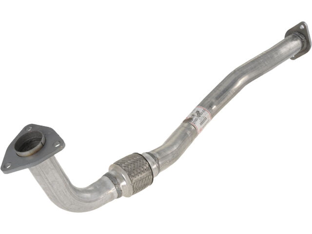 Stainless Steel Exhaust Resonator Flex Pipe with bolts compatible with 2004-2005 Rav4 2.4L 