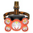 thumbnail image 2 of Linterna impermeable T6 + XPE LED para ciclismo al aire libre, pesca, caza, campamento, linterna, 2 of 9