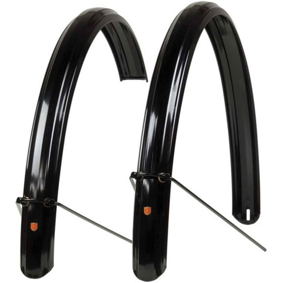 Velo Orange Zeppelin Fenders, Black - 52mm