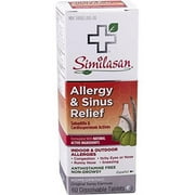 Similasan 459005 Allergy & Sinus Relief Sabadilla & Cardiospermum Actives - 60 Tablets