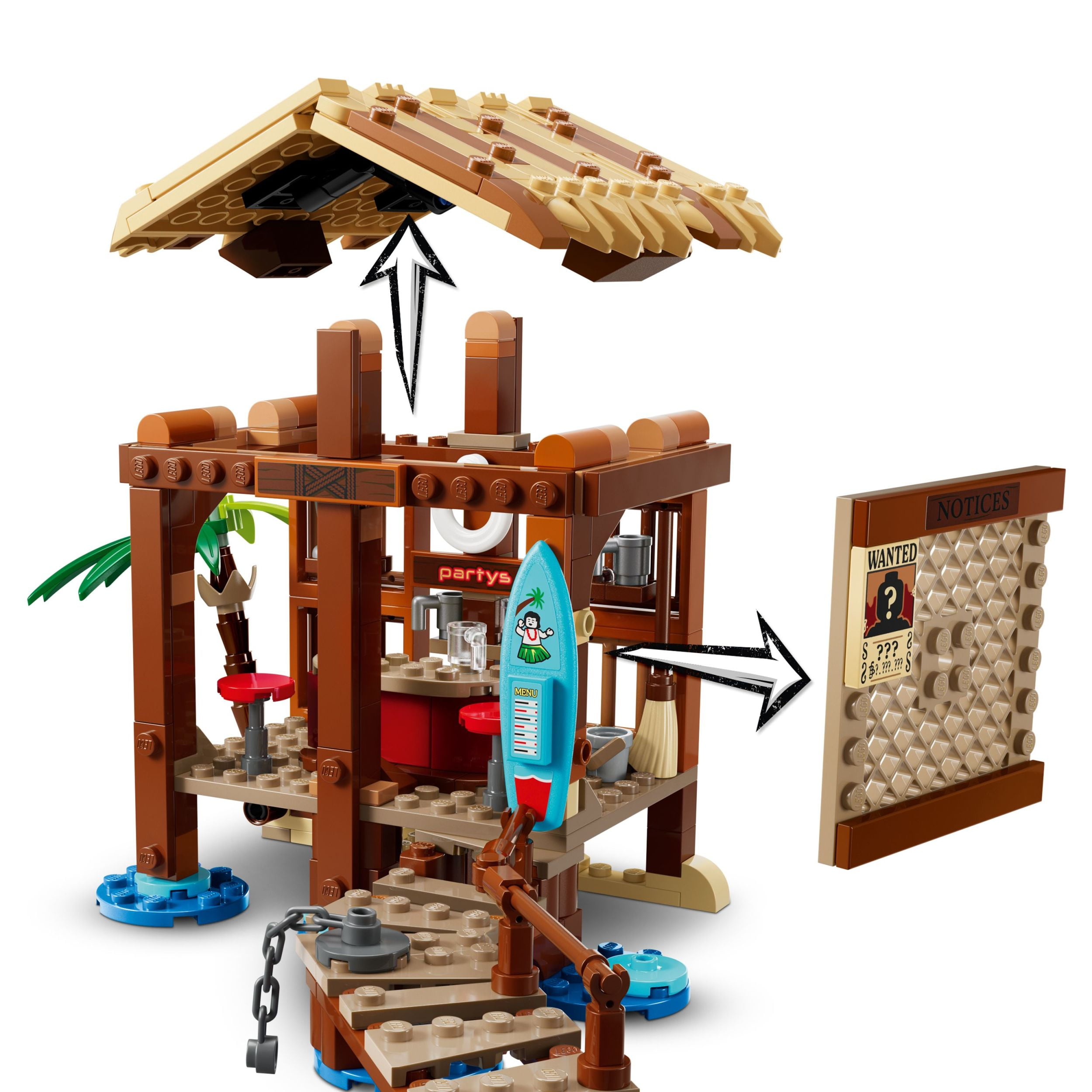 LEGO ONE PIECE Windmill Village Hut Building Blocks - Pretend Play Building Toy for Boys & Girls, Ages 8+ - Toy Figures & Playset for Anime Fans - Gift Idea for Birthdays - 75636, LEGO Windmill Village H 75636