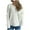 White, variant on GigrtiJin Womens Pullover Sweaters Fall Winter Knitted Loose Long Sleeve Blouse Fashion V-Neck Casual Comfy Tops