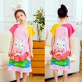 thumbnail image 1 of Sanrios Mymelody camisón de dibujos animados Kawaii Anime Kuromi Cinnamoroll Hellokittys pijamas de algodón de manga corta de verano ropa para el hogar, 1 of 4