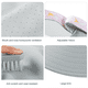 thumbnail image 3 of Sombreros de sol de verano con protección solar para hombres y mujeres, sombreros de pescador transpirables para pesca al aire libre, ala grande desmontable, 3 of 5