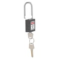 thumbnail image 1 of Safety Padlock High Security Steel Beam Industrial Lock with Writable Label for Gas Chemical Industry Machine Manufacturing Nylon PA Material 1.5in Size Includes 2 Keys, 1 of 7