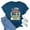 Blue, variant on LUOGENLI Female T-shirts for Womens Women Casual Animal Print Round Neck Short Sleeve T Shirt Top Stylish and Comfortable Tee for Everyday Wear Womens T-shirts Graphic Tees St. Patrick's Day Orange S