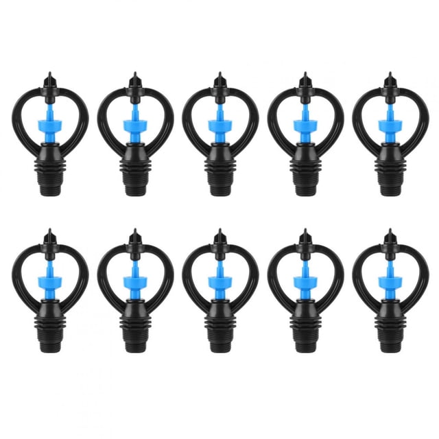 Buse d'Arrosage, 10 Pcs G1/2 Po DN15 Arroseur Mâle Buse de Pulvérisation Haute Capacité