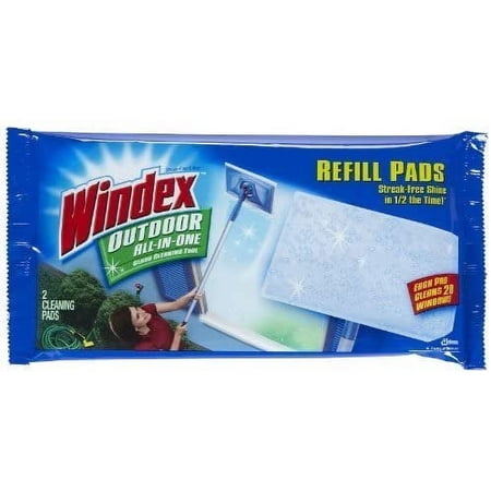 Windex 70118 Windex Outdoor Refill Pads 2 Count