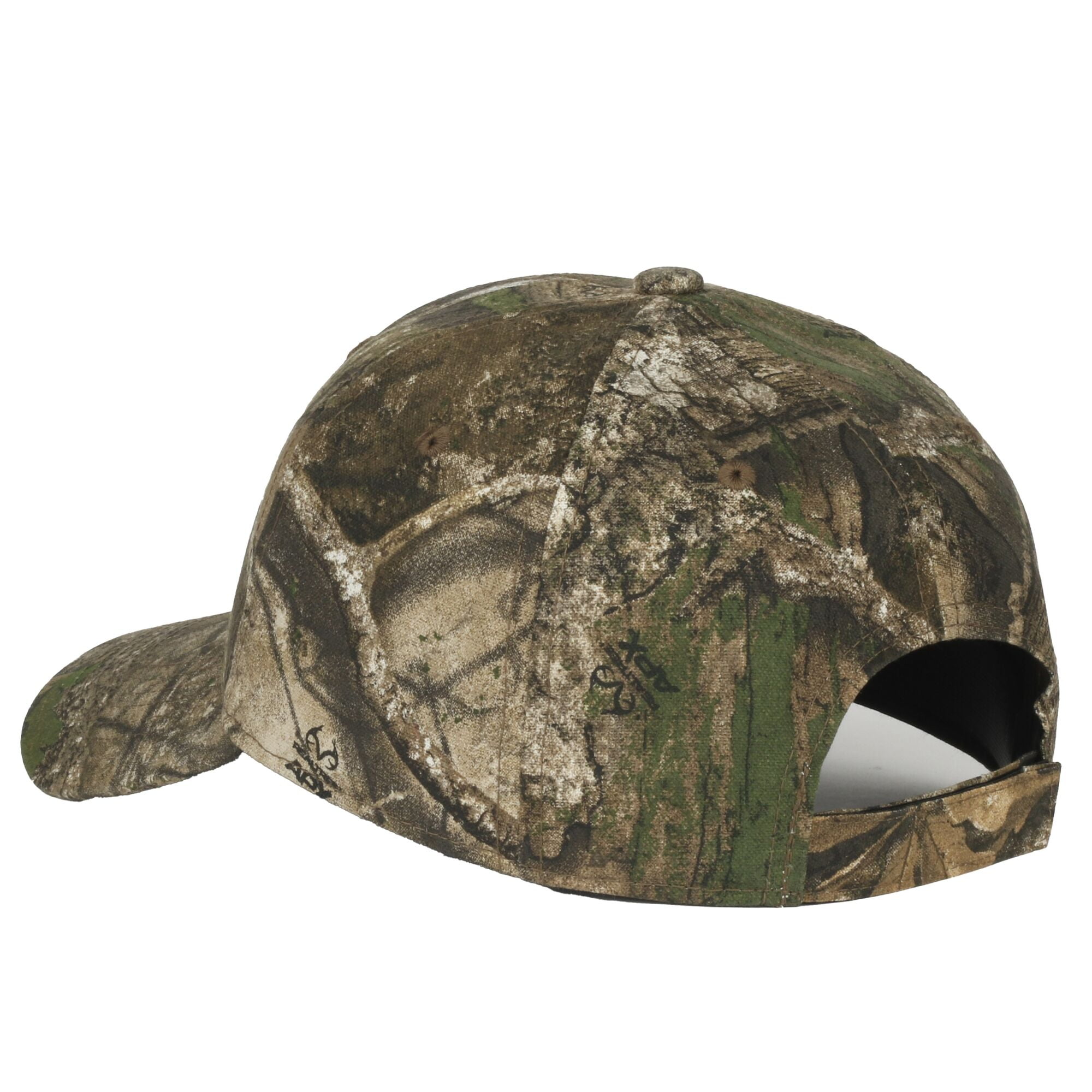 (3 pack) Realtree Lightly Structured Cotton Canvas Baseball Style Cap Realtree APX Camo, Adult, Men's, Hunting