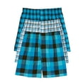 thumbnail image 2 of Hanes Ultimate  Men's Plaid Boxers 3-Pack, 2 of 5