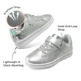 thumbnail image 5 of BURUDANI Girls Boys Tennis Sneakers Casual Walking Kids School Shoes, 5 of 5