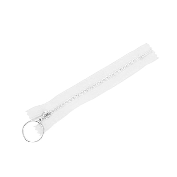 Cremallera Busy Board Tablero Ocupado Para , Piezas De Bricolaje, Juguete De Desarrollo Con Cremallera, Juego De Interior, Blanco