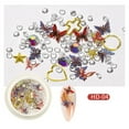 thumbnail image 2 of PENGXIANG DIY Hand Manicure Three Dimensional Butterfly Jewelry Heat Shrinkable Piece, 2 of 5
