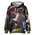 thumbnail image 2 of Boys Goat Will Harris Hoodie Kids Goat Movie 3D Figure Printed Sweatshirt, 2 of 4