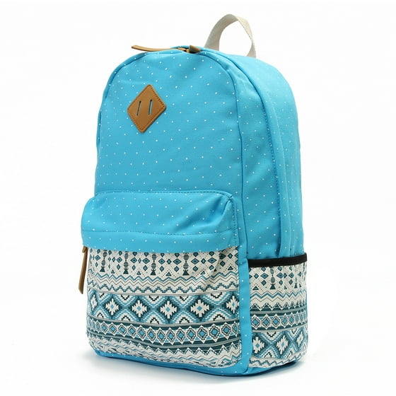 HALLOLURE - HALLOLURE 3PCS Canvas School Backpack Travel Bags, School ...
