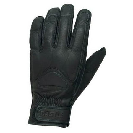Castle Deluxe Summer Leather Gloves Black