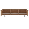 thumbnail image 5 of Nexera Hamilton Tv Stand with 2 Storage Cabinets Fits Tv's up to 70", Walnut, 5 of 8
